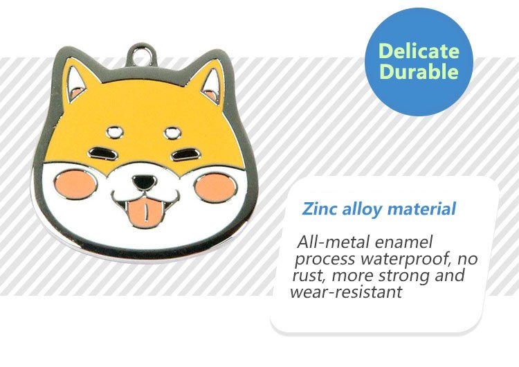 Zinc alloy material All-metal enamel process waterproof, no rust, more strong and wear-resistant