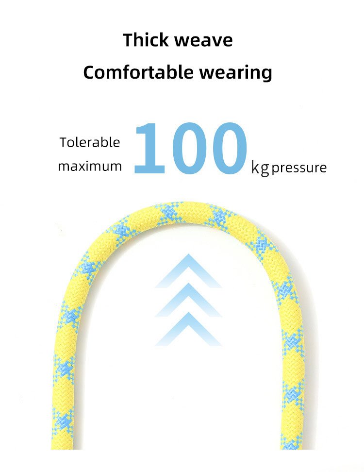 Thick weaveComfortable wearing Tolerable maximum 100 kg pressure